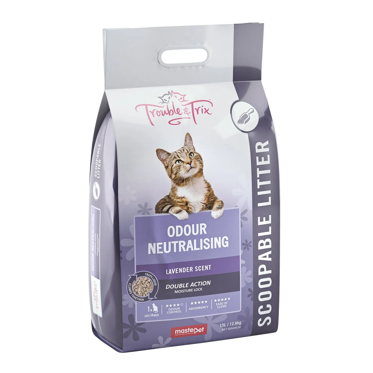 Trouble & Trix Odour Neutralising Lavender Cat Litter